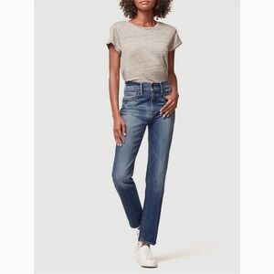 FRAME Le Sylvie Slender Straight Jeans – Halston Wash – Size 30